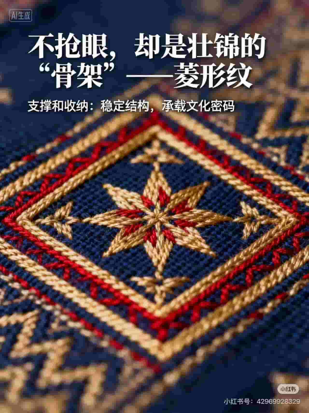 菱形纹